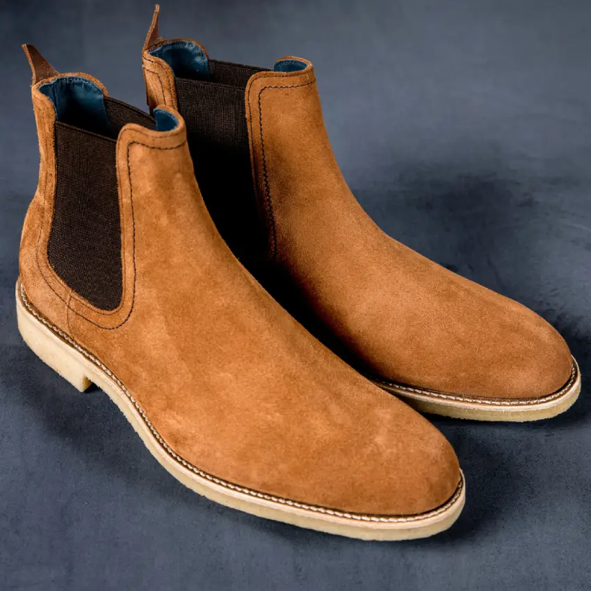 Suede boot