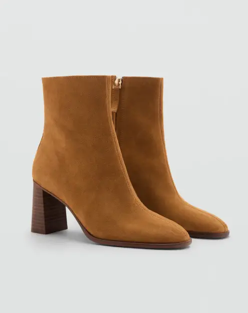 Suede boot